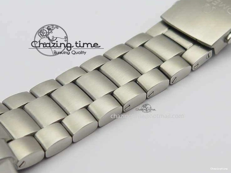 1223 Planet Ocean Master Chronometer Chrono SS OM 1:1 Best Edition Gray Dial On SS Bracelet A Reliable 8180